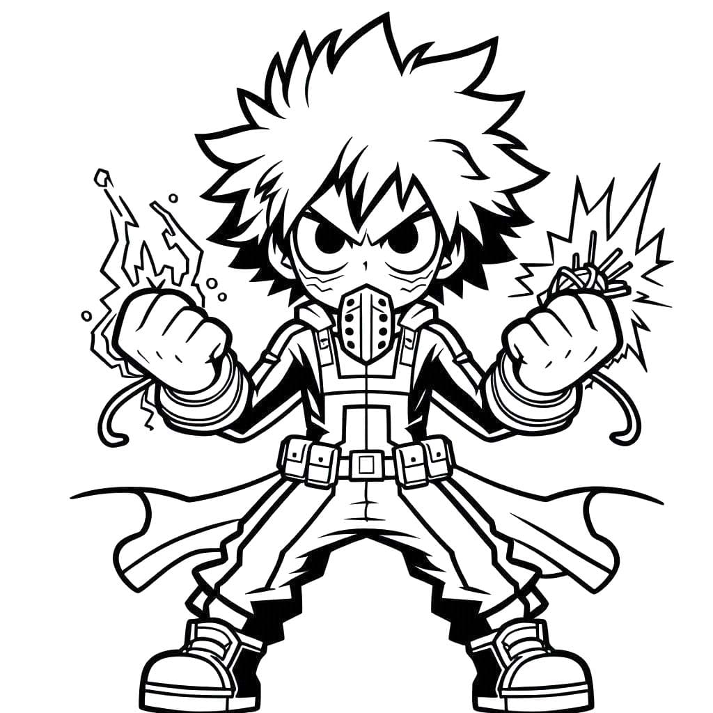 Desenho gratuito My Hero Academia #218535 da colecao Anime e Mangá para imprimir