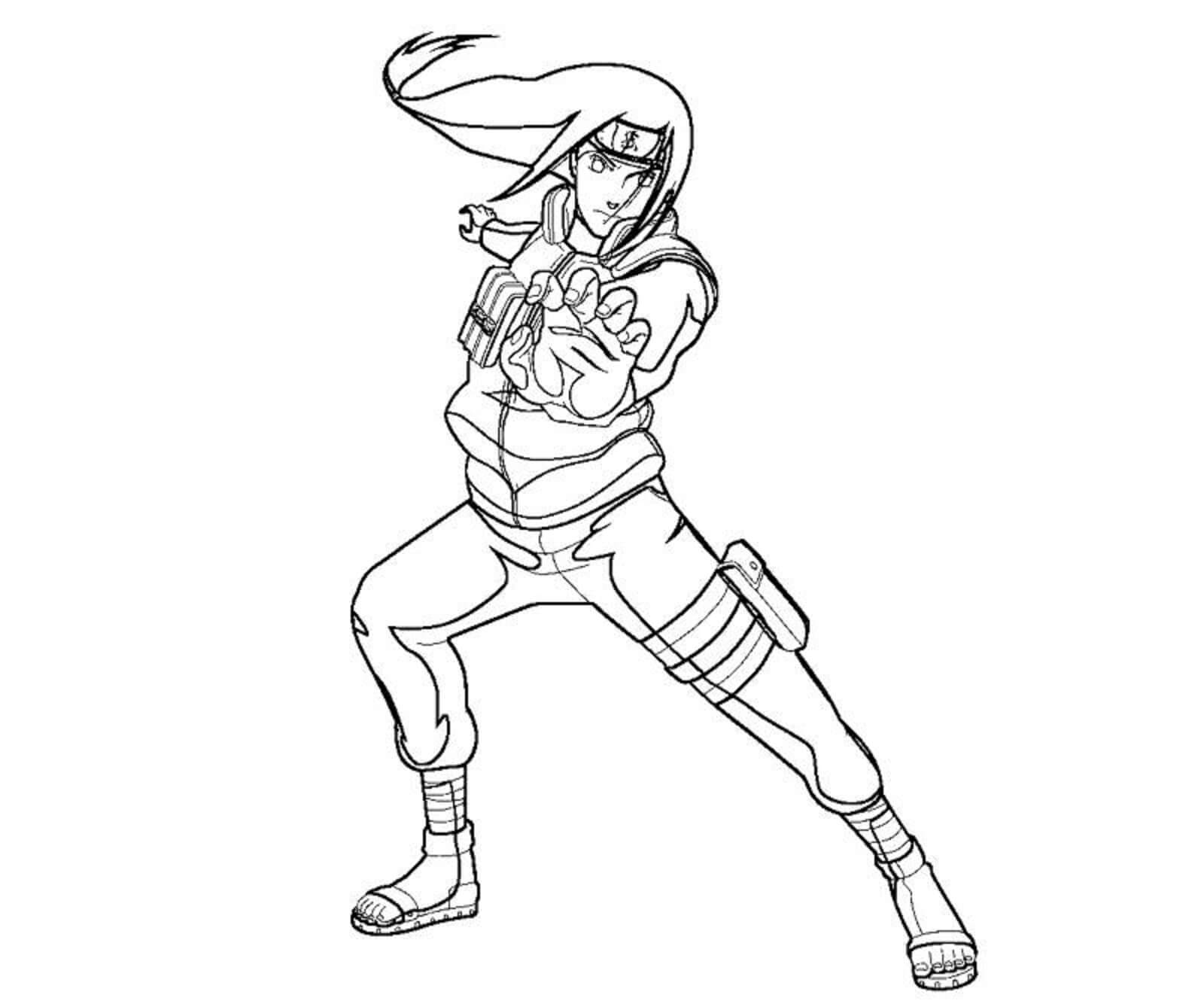Atividade criativa: desenho de Naruto #171490 para colorir da coleção Anime e Mangá