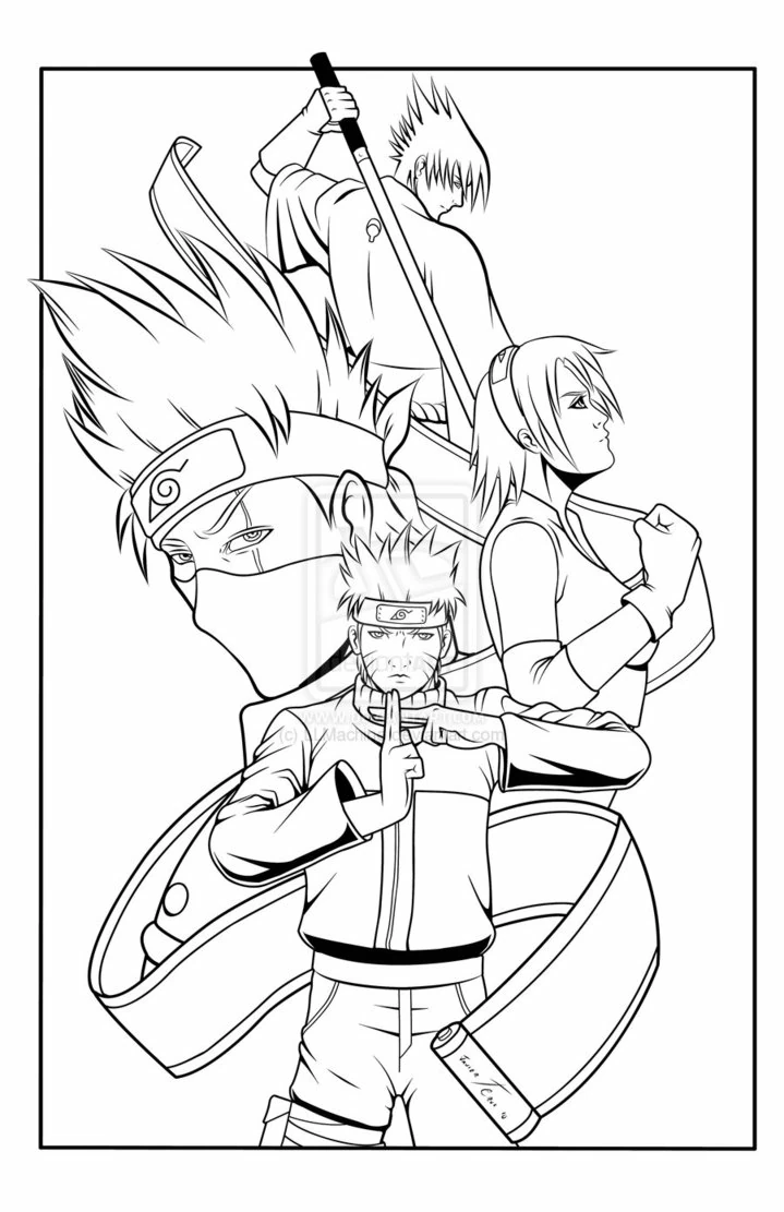 Desenho gratuito Naruto #38175 da colecao Anime e Mangá para imprimir Desenho gratuito Naruto #38175 da colecao Anime e Mangá para imprimir