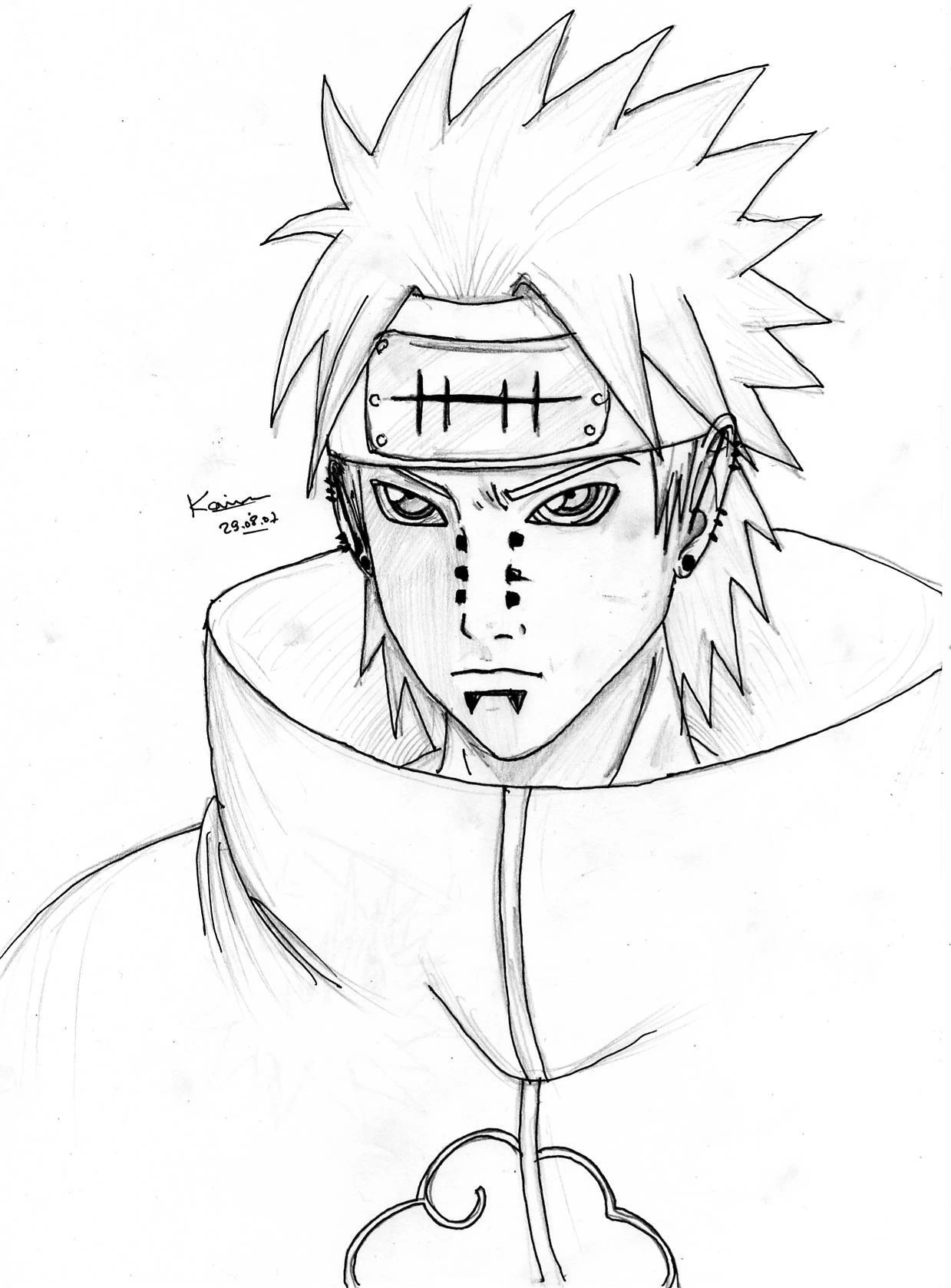 Desenho gratuito Naruto #38210 da colecao Anime e Mangá para imprimir
