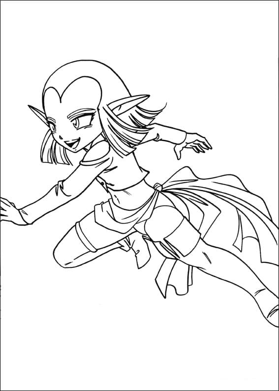 Desenho gratuito Os Lendários #214545 da colecao Anime e Mangá para imprimir