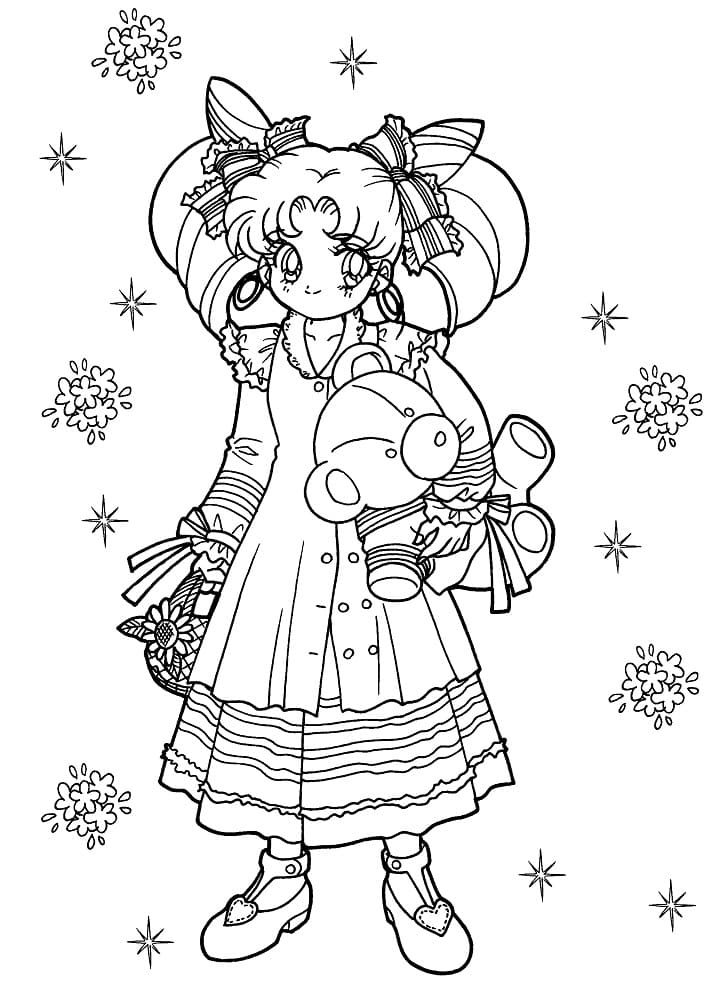 Desenho gratuito Sailor Moon #183002 da colecao Anime e Mangá para imprimir