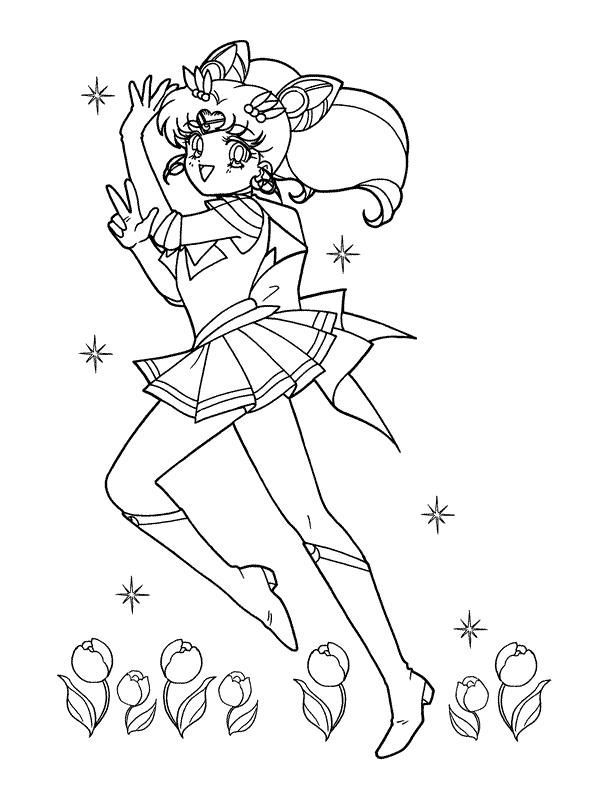 Desenho gratuito Sailor Moon #50373 da colecao Anime e Mangá para imprimir
