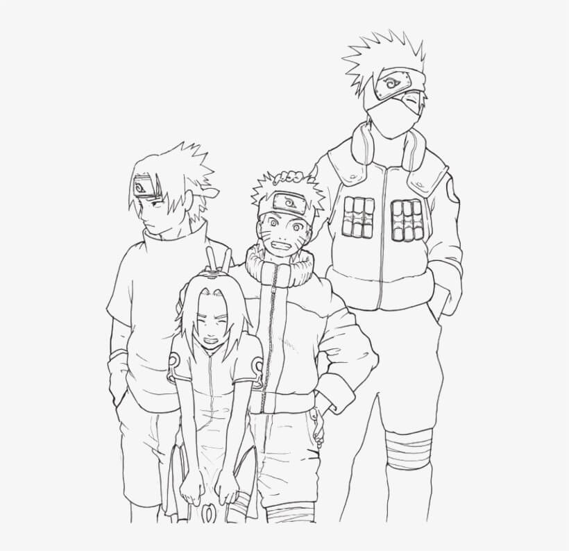 Desenho gratuito Sasuke #171414 da colecao Anime e Mangá para imprimir