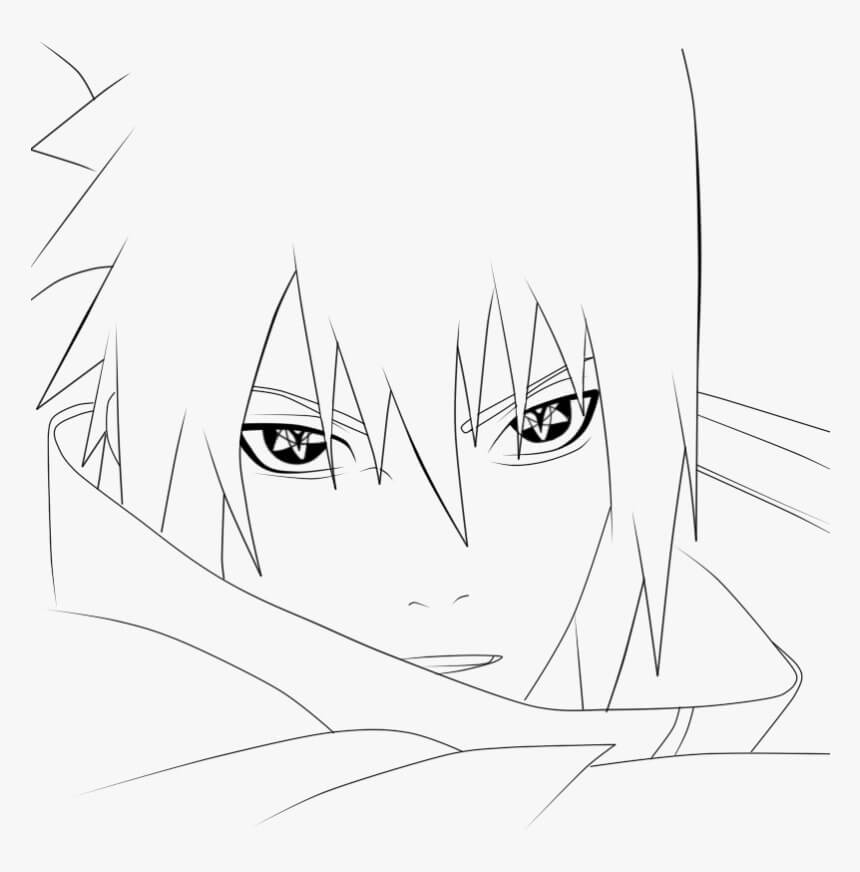 Página para colorir: Sasuke (Anime e Mangá) #171423 - Páginas para Colorir Imprimíveis Gratuitamente