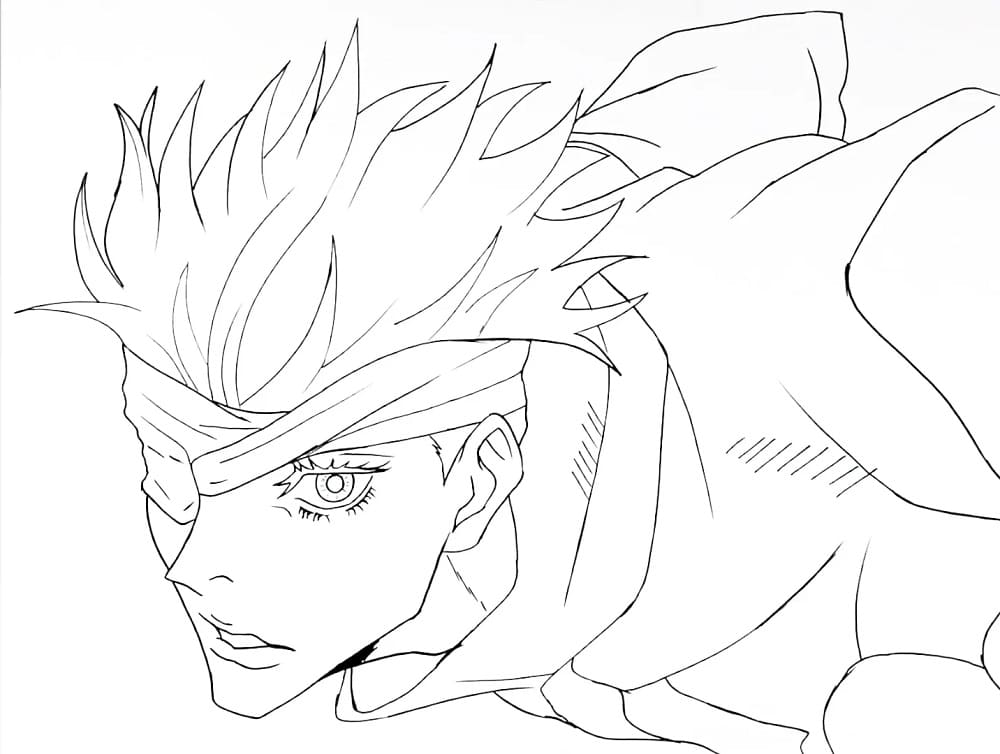 Desenho gratuito Satoru Gojo #220373 da colecao Anime e Mangá para imprimir