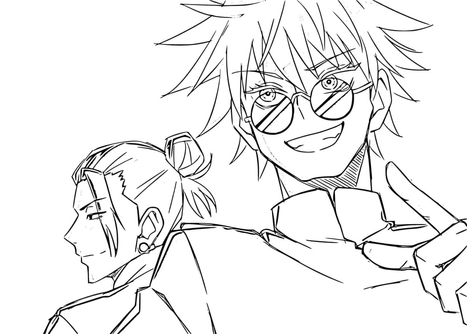 Desenho gratuito Satoru Gojo #220375 da colecao Anime e Mangá para imprimir
