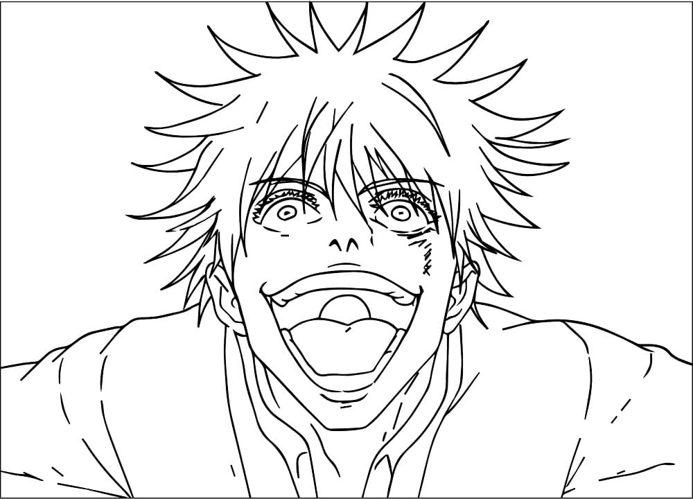 Desenho gratuito Satoru Gojo #220380 da colecao Anime e Mangá para imprimir