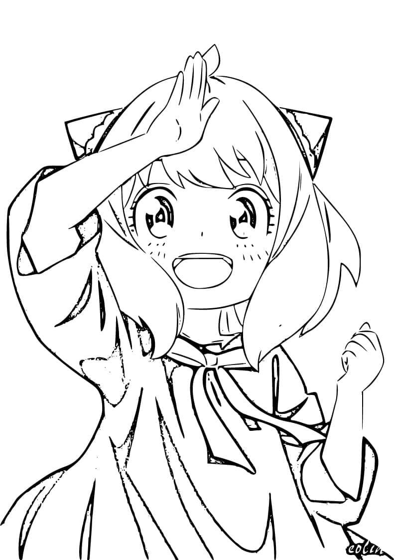 Desenho gratuito Spy x Family #182901 da colecao Anime e Mangá para imprimir