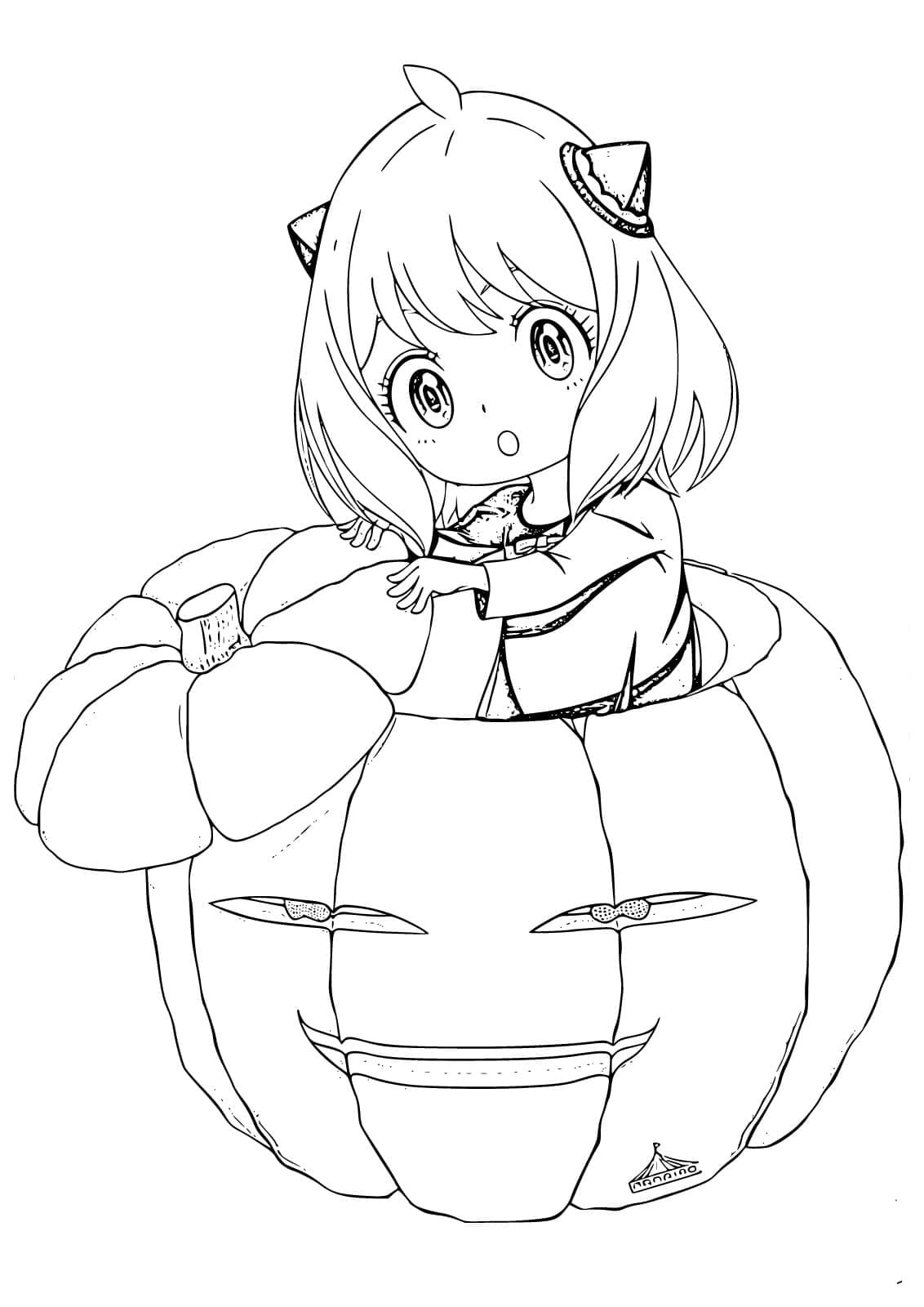 Página para colorir: Spy x Family (Anime e Mangá) #182903 - Páginas para Colorir Imprimíveis Gratuitamente