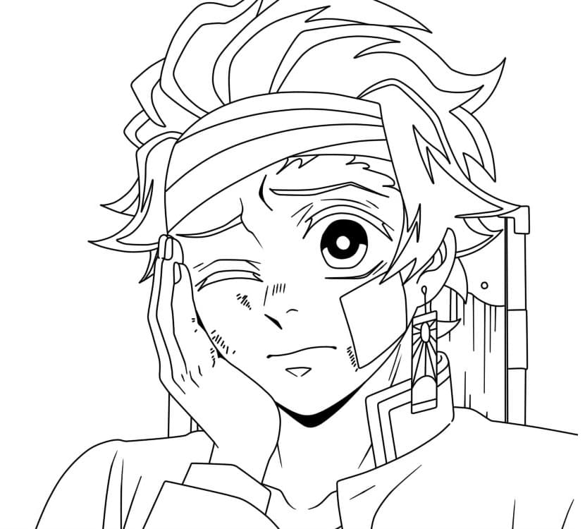 Desenho gratuito Tanjiro #213489 da colecao Anime e Mangá para imprimir Desenho gratuito Tanjiro #213489 da colecao Anime e Mangá para imprimir
