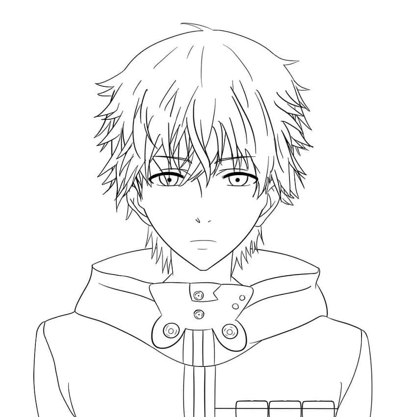 Desenho gratuito Tokyo Ghoul #183099 da colecao Anime e Mangá para imprimir