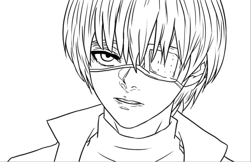 Desenho gratuito Tokyo Ghoul #183110 da colecao Anime e Mangá para imprimir
