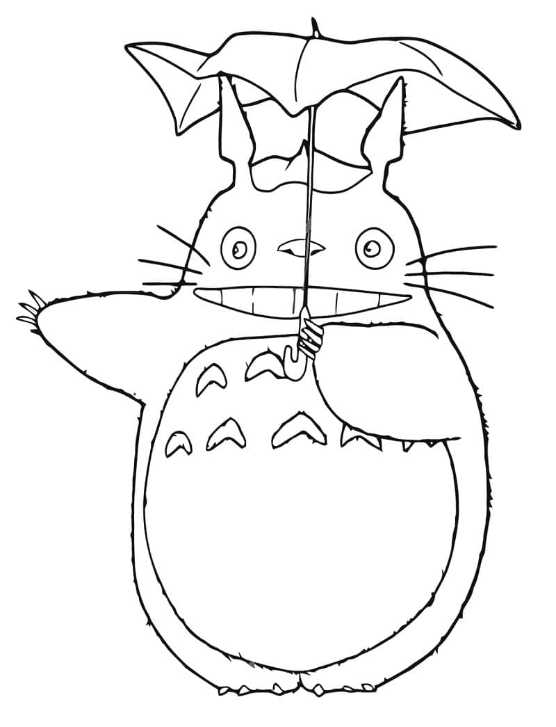 Desenho gratuito Totoro #180156 da colecao Anime e Mangá para imprimir Desenho gratuito Totoro #180156 da colecao Anime e Mangá para imprimir