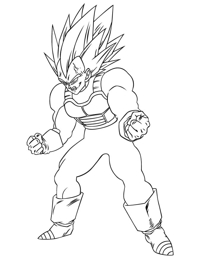 Desenho de Vegeta #182918 para colorir, da coleção Anime e Mangá, imprimível grátis Desenho de Vegeta #182918 para colorir, da coleção Anime e Mangá, imprimível grátis