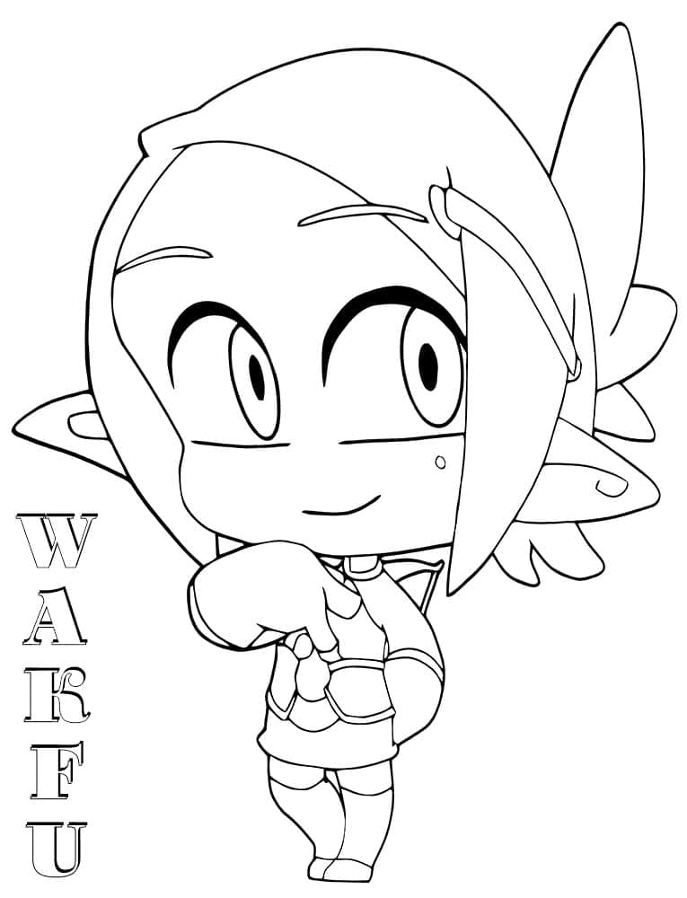 Desenho gratuito Wakfu #212702 da colecao Anime e Mangá para imprimir