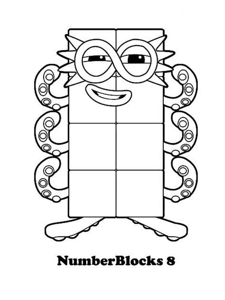 Desenho gratuito Blocos de Números #186697 da colecao Aprendizado e Educação para imprimir