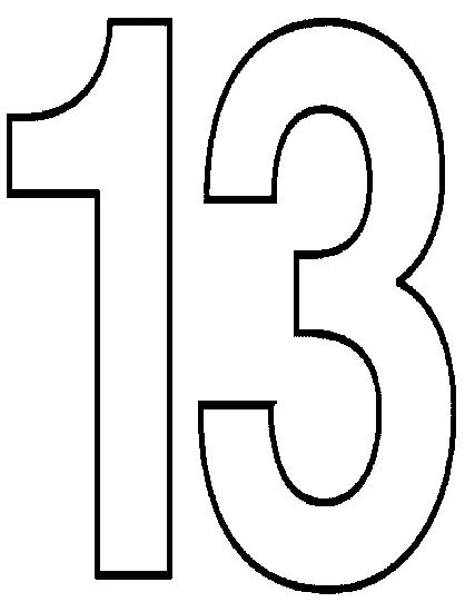 Desenho gratuito Números #125384 da colecao Aprendizado e Educação para imprimir