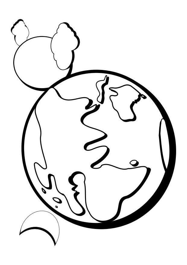 Desenho gratuito Planeta (Sistema Solar) #157637 da colecao Aprendizado e Educação para imprimir