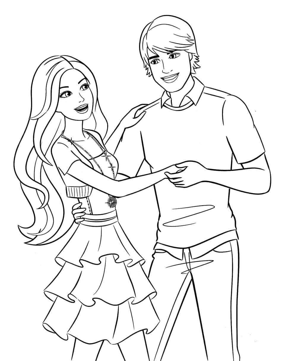 Desenho gratuito Barbie #214773 da colecao Brinquedos e Jogos para imprimir