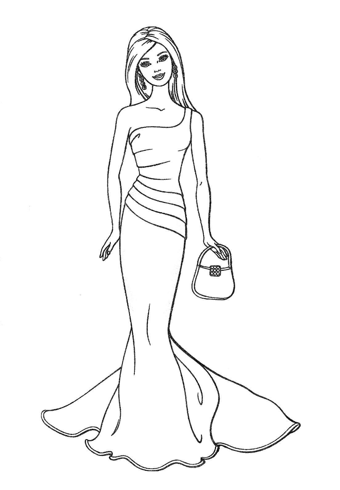 Desenho gratuito Barbie #27464 da colecao Brinquedos e Jogos para imprimir
