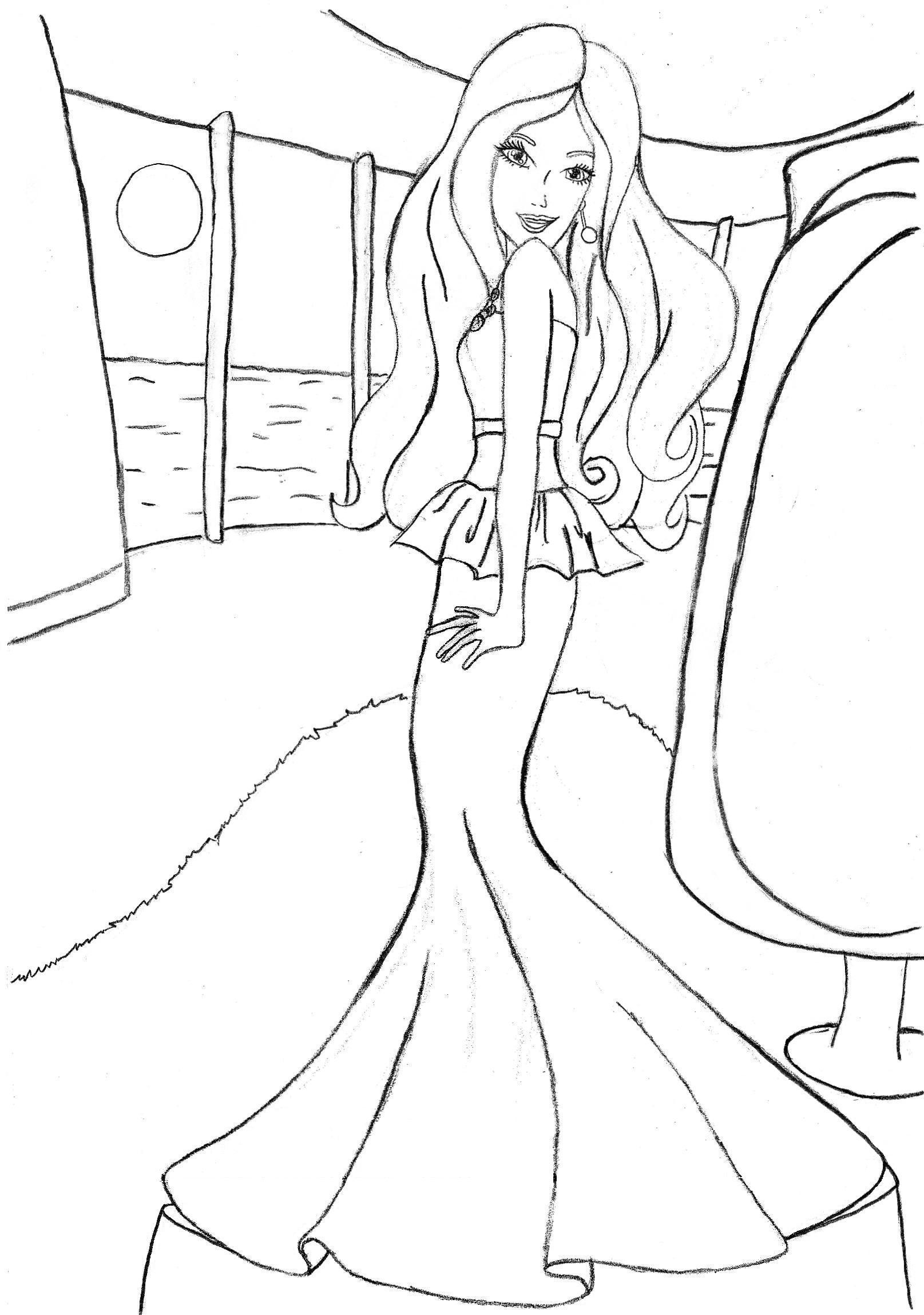 Desenho gratuito Barbie #27541 da colecao Brinquedos e Jogos para imprimir
