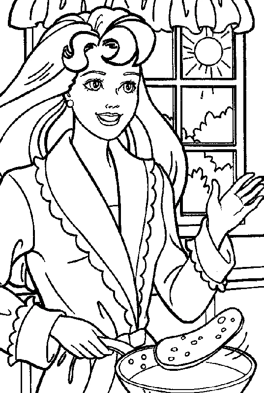Desenho gratuito Barbie #27556 da colecao Brinquedos e Jogos para imprimir