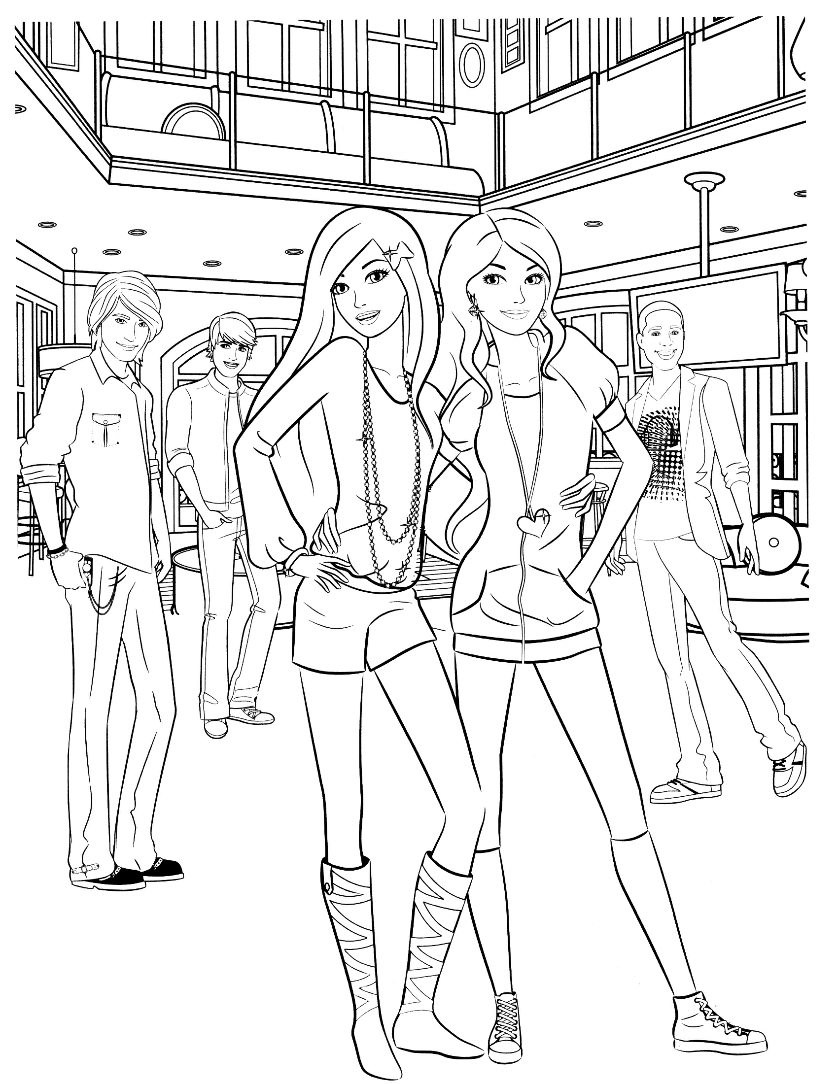 Desenho gratuito Barbie #27585 da colecao Brinquedos e Jogos para imprimir Desenho gratuito Barbie #27585 da colecao Brinquedos e Jogos para imprimir