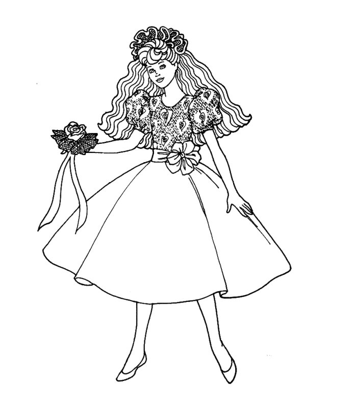 Desenho gratuito Barbie #27660 da colecao Brinquedos e Jogos para imprimir