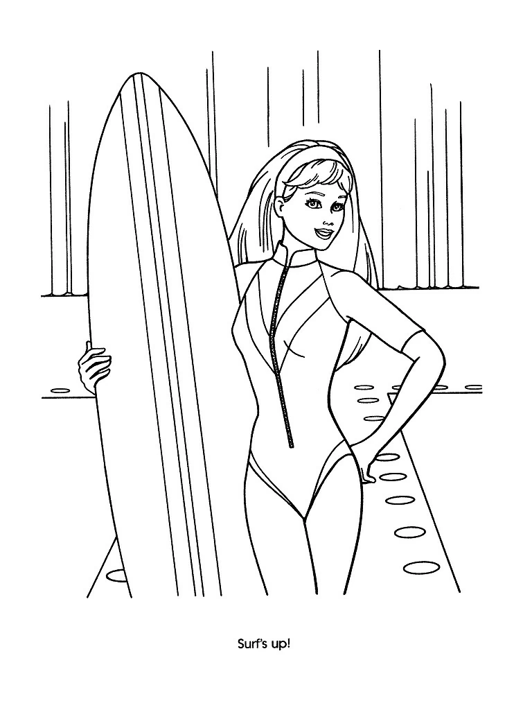 Desenho gratuito Barbie #27751 da colecao Brinquedos e Jogos para imprimir