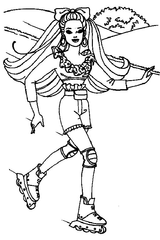 Desenho gratuito Barbie #27764 da colecao Brinquedos e Jogos para imprimir