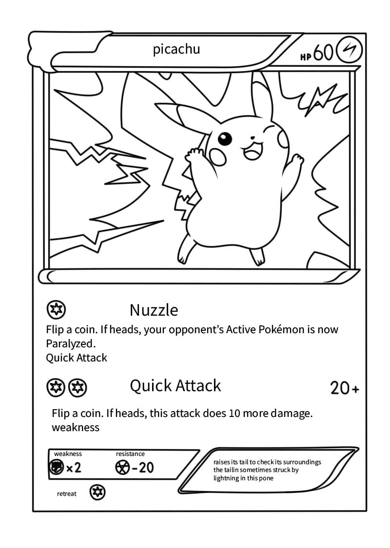 Desenho gratuito Carta Pokémon #213907 da colecao Brinquedos e Jogos para imprimir