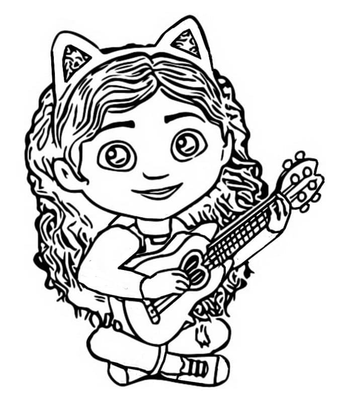 Desenho gratuito Casa de Bonecas da Gabby #181035 da colecao Brinquedos e Jogos para imprimir
