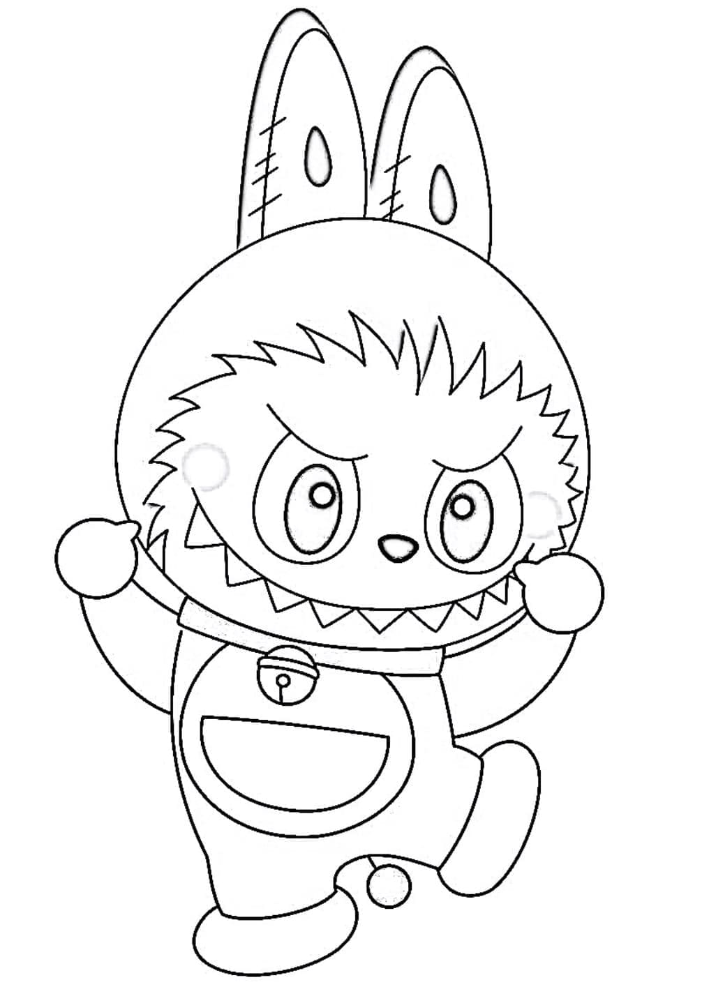 Desenho gratuito Labubu #220836 da colecao Brinquedos e Jogos para imprimir