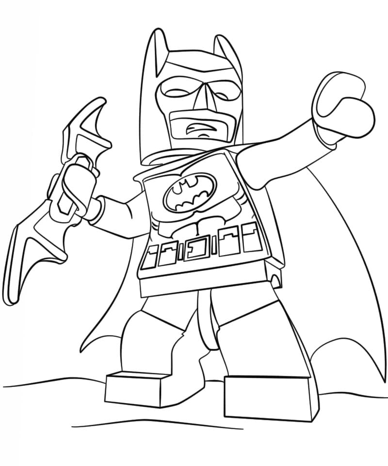 Desenho gratuito LEGO Batman #196588 da colecao Brinquedos e Jogos para imprimir