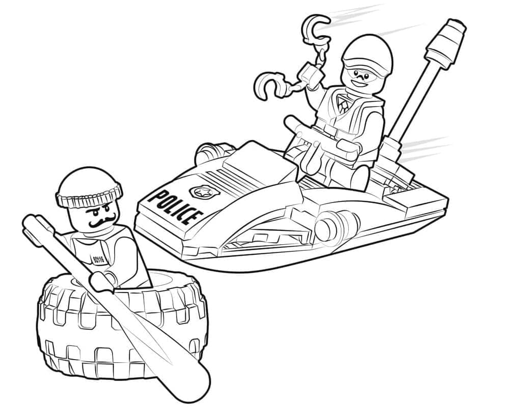 Desenho gratuito LEGO City #200479 da colecao Brinquedos e Jogos para imprimir