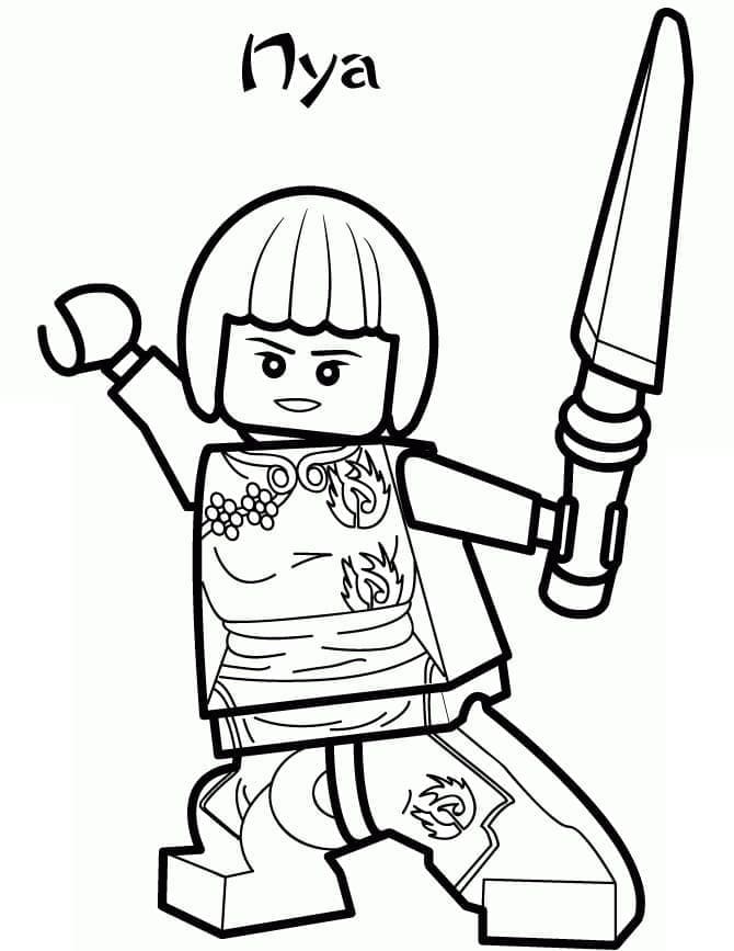Desenho gratuito LEGO Ninjago #214803 da colecao Brinquedos e Jogos para imprimir