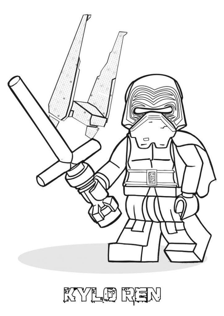 Desenho gratuito LEGO Star Wars #200433 da colecao Brinquedos e Jogos para imprimir