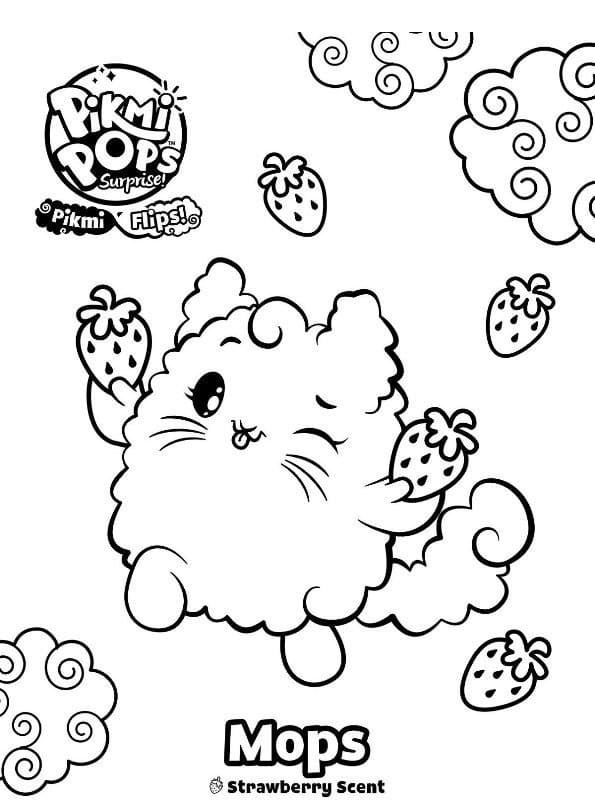 Página para colorir de Pikmi Pops #197485 pertencente à coleção Brinquedos e Jogos