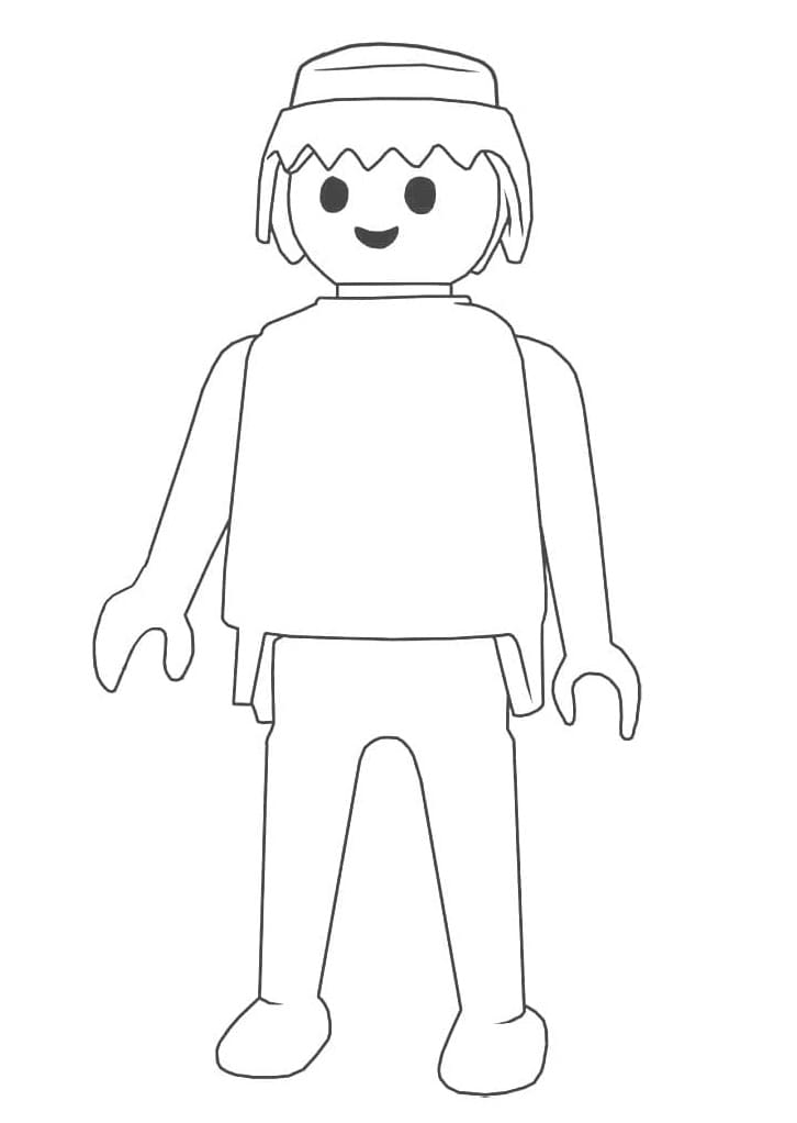 Desenho gratuito Playmobil #195439 da colecao Brinquedos e Jogos para imprimir