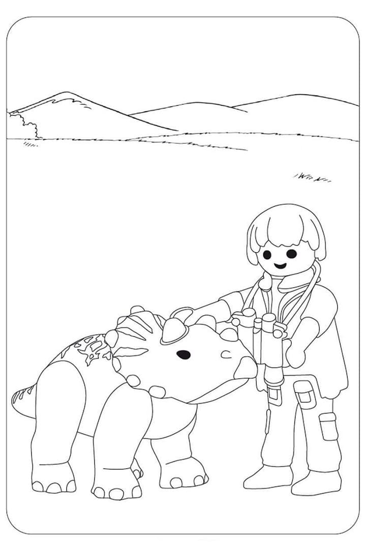 Desenho gratuito Playmobil #195479 da colecao Brinquedos e Jogos para imprimir