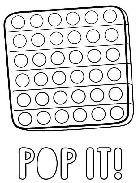 Desenho gratuito Pop It #200809 da colecao Brinquedos e Jogos para imprimir Desenho gratuito Pop It #200809 da colecao Brinquedos e Jogos para imprimir