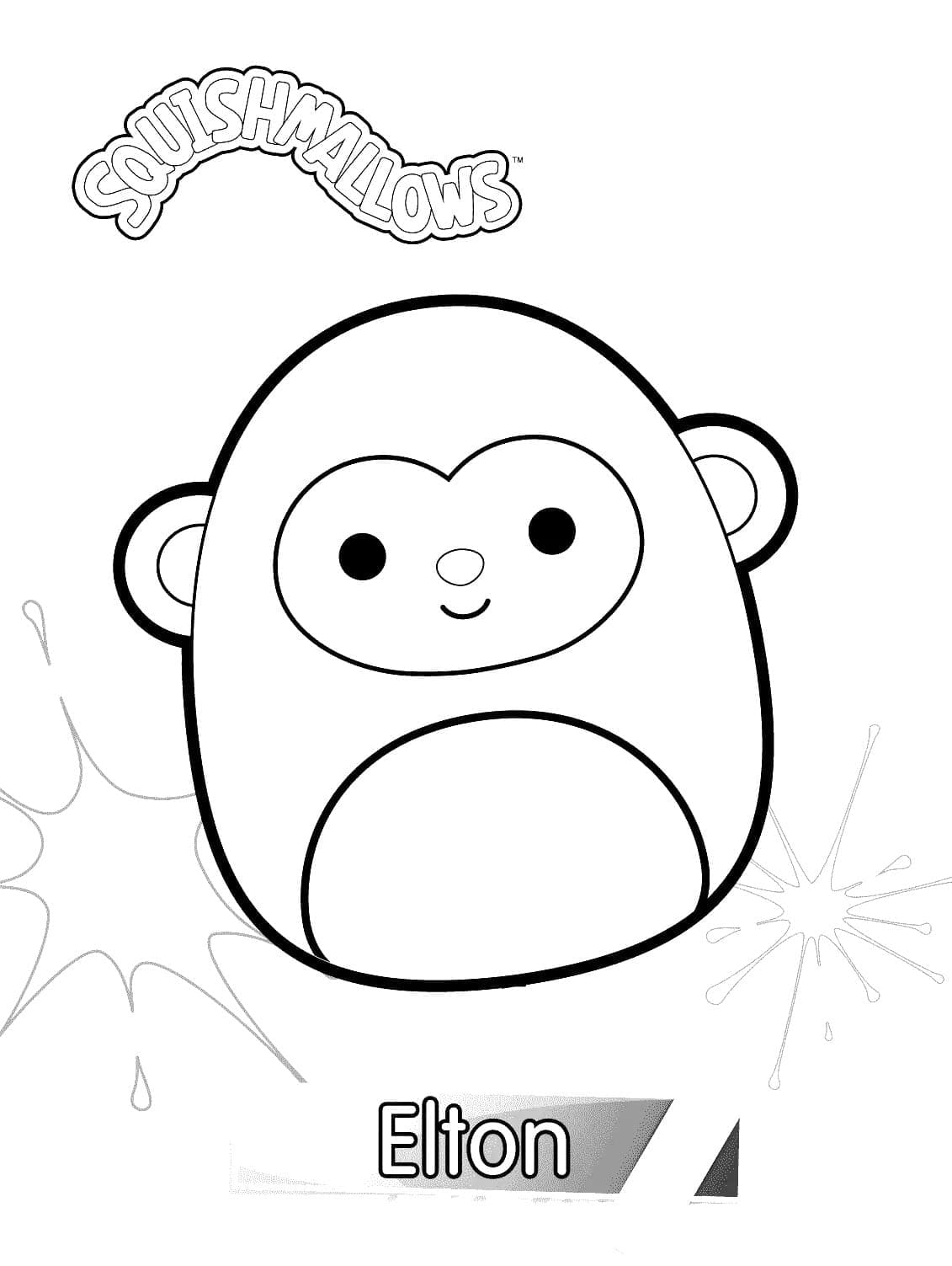Desenho gratuito Squishmallows #219263 da colecao Brinquedos e Jogos para imprimir