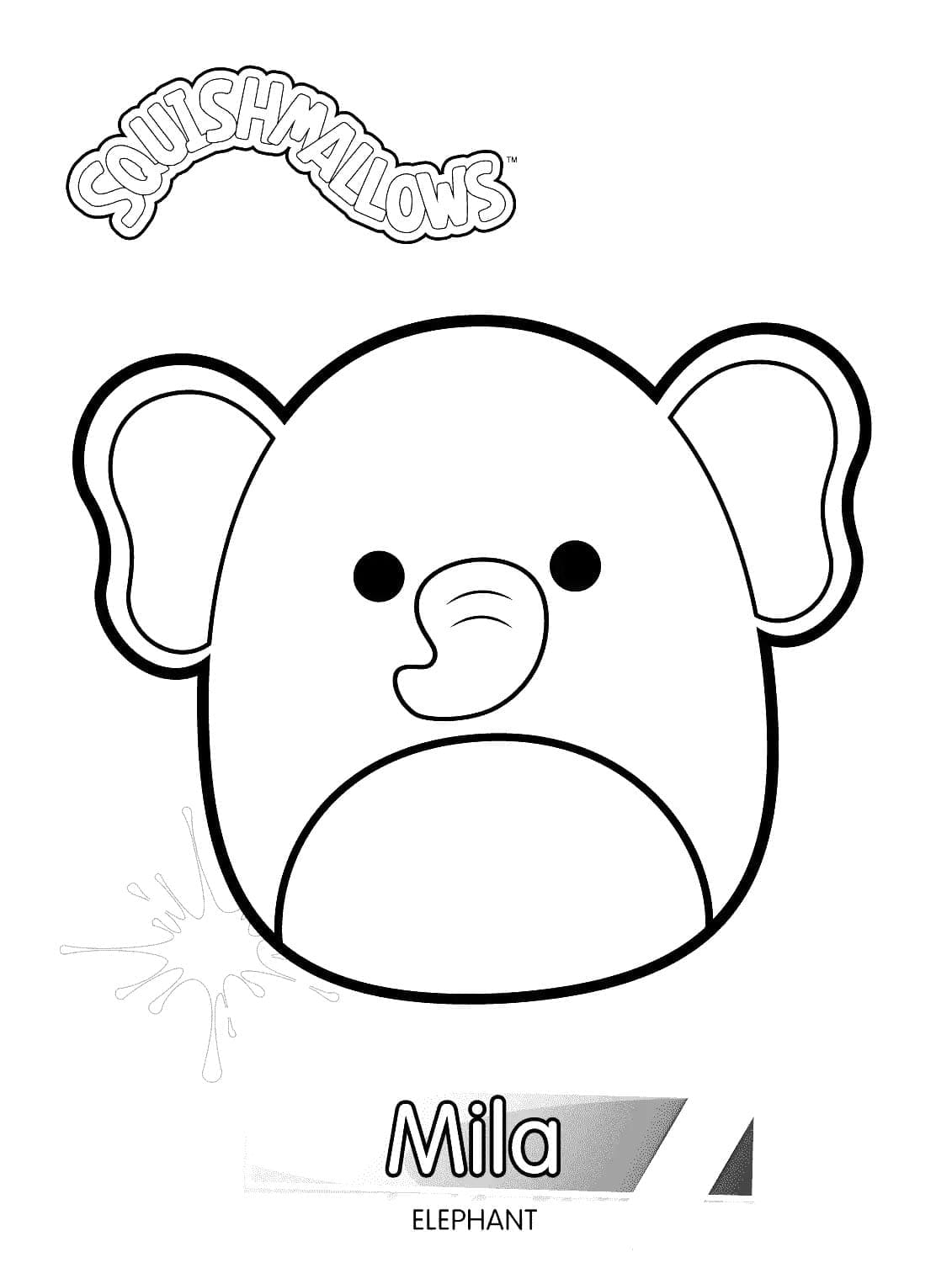 Desenho gratuito Squishmallows #219273 da colecao Brinquedos e Jogos para imprimir