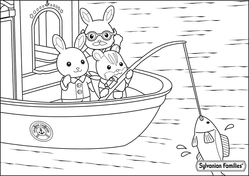 Desenho grátis de Sylvanian Families #185864 para crianças e adultos, coleção Brinquedos e Jogos