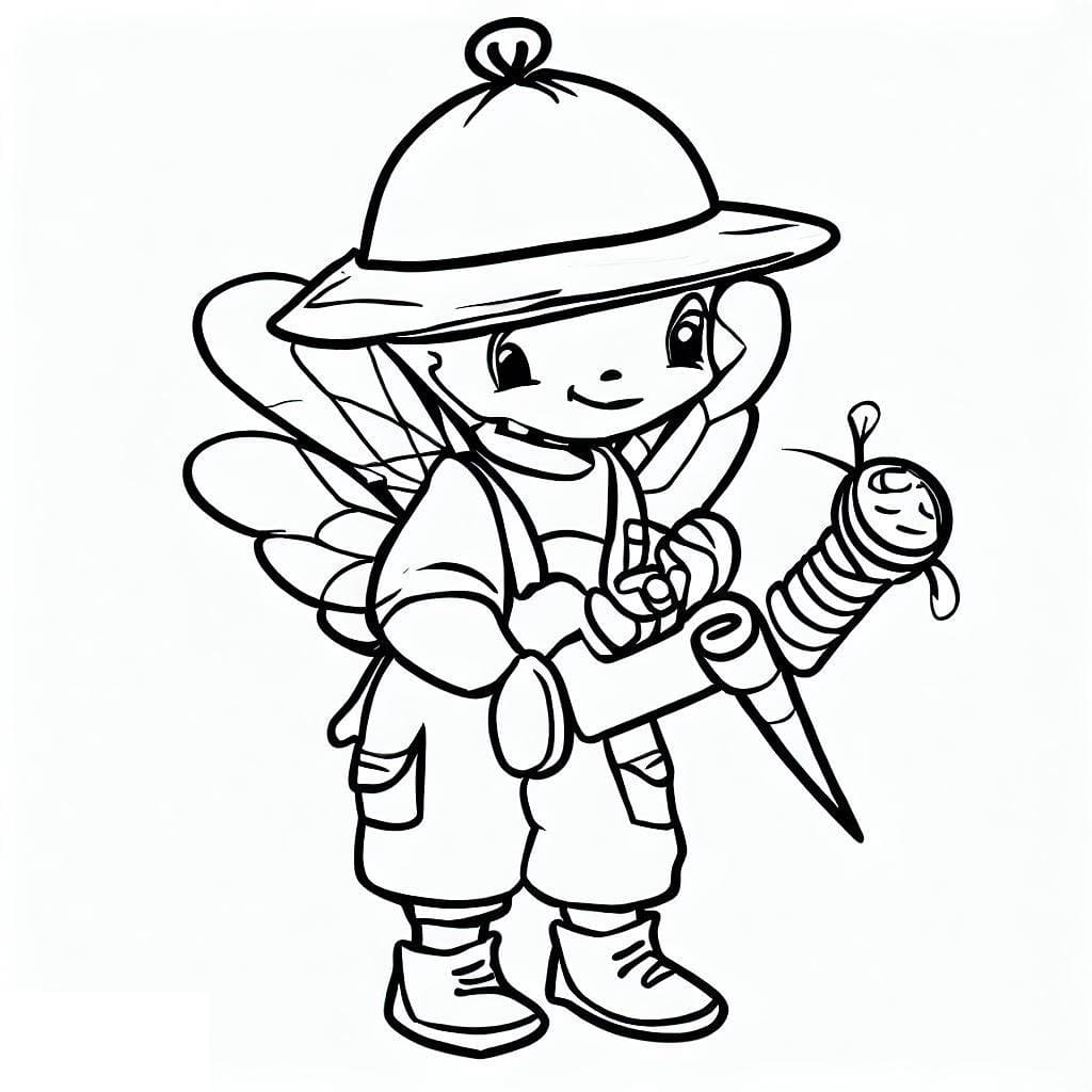 Desenho gratuito Apicultor #189940 da colecao Carreiras e Profissões para imprimir