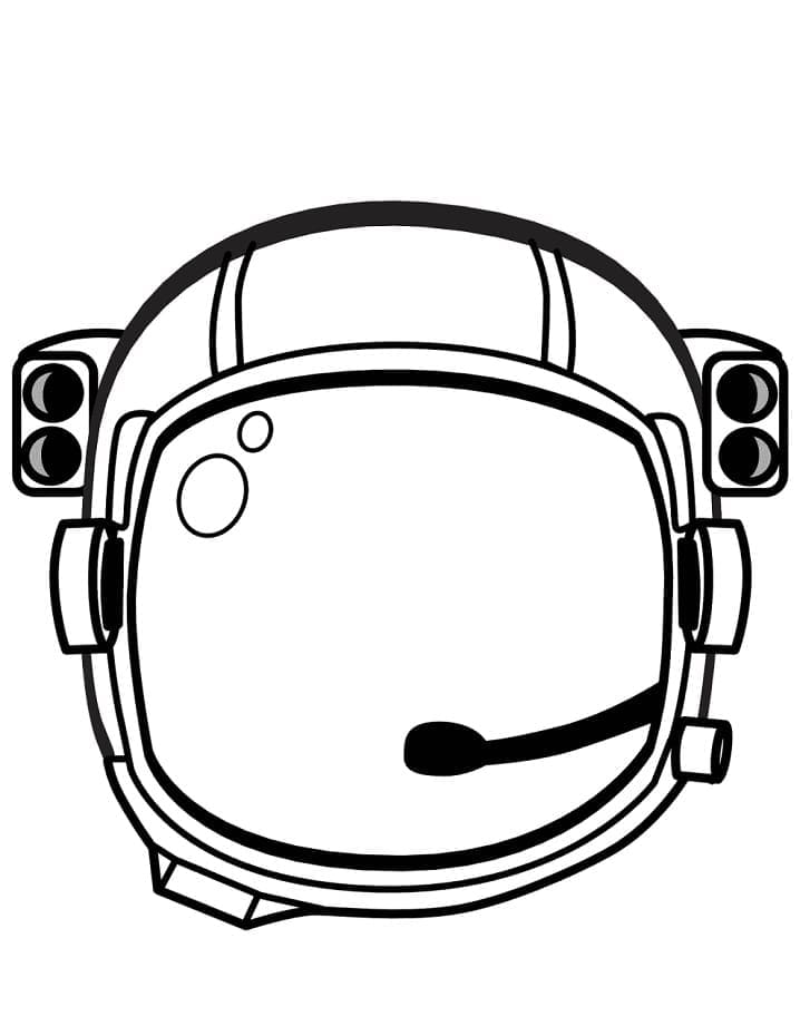 Desenho gratuito Astronauta #184452 da colecao Carreiras e Profissões para imprimir