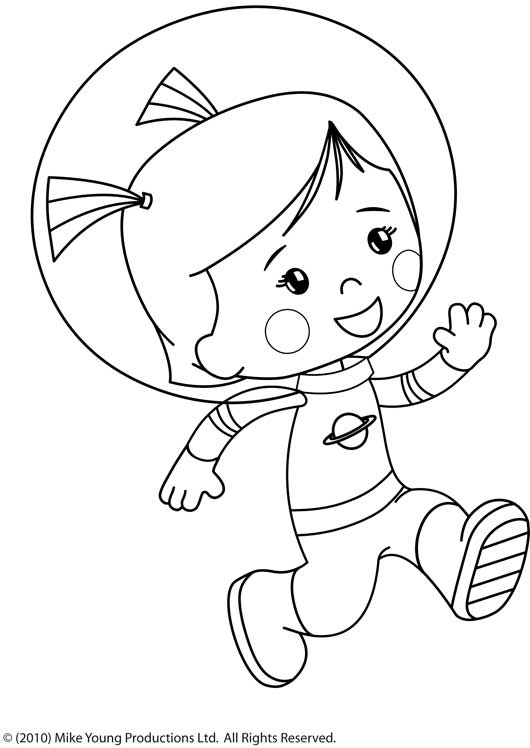 Página para colorir: Astronauta (Carreiras e Profissões) #87593 - Páginas para Colorir Imprimíveis Gratuitamente