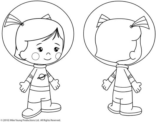 Página para colorir: Astronauta (Carreiras e Profissões) #87627 - Páginas para Colorir Imprimíveis Gratuitamente