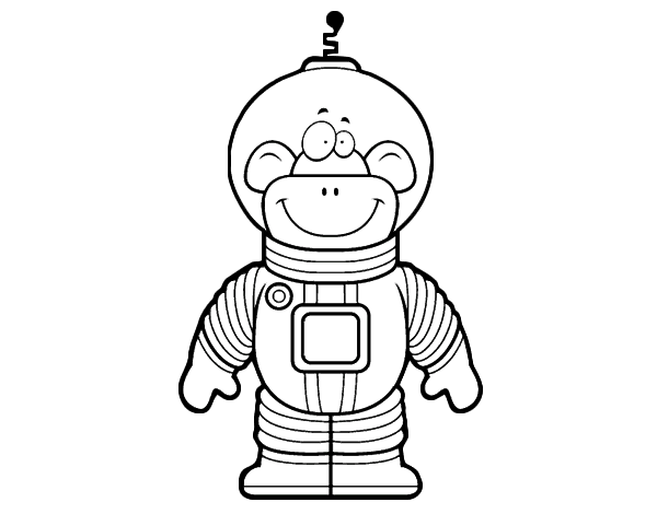 Página para colorir: Astronauta (Carreiras e Profissões) #87672 - Páginas para Colorir Imprimíveis Gratuitamente